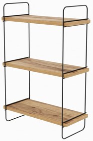 Wielopoziomowa półka w dekorze dębu 40 cm Pulalis – Kalune Design