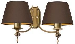 Klasyczny kinkiet mosiężny A-K2m