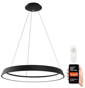 Immax NEO - LED Żyrandol ściemnialny na lince LIMITADO LED/39W/230V 60 cm czarny