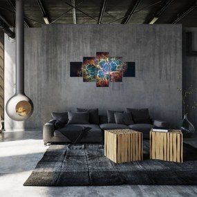 Obraz - Mgławica Krab (125x70 cm)