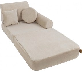 Pocket sofa plus slimcord ecru - meowbaby®