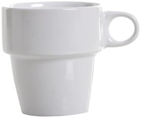 Zestaw 6 kolorowych filiżanek do cappuccino + metalowy stojak