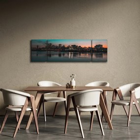 Obraz dużego miasta (170x50 cm)
