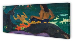 Obraz na płótnie Fatata te Miti (Nad morzem) - Paul Gauguin