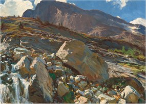 Obraz - John Singer Sargent, Simplon Pass, reprodukcje (70x50 cm)
