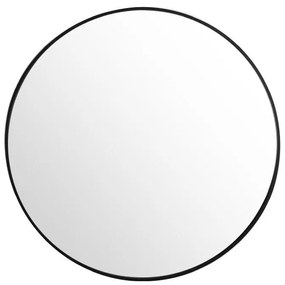 Lustro LOFT  FI80 cm YX-04 czarne ścienne okrągłe łazienkowe do salonu sypialni loftowe Industrialne minimalistyczne