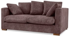 Ciemnobrązowa sofa 175 cm Comfy – Scandic