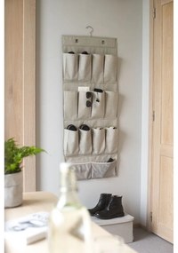 Wiszący tekstylny organizer do szafy – Bigso Box of Sweden
