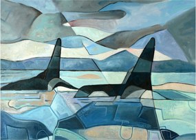 Obraz - Orka (70x50 cm)