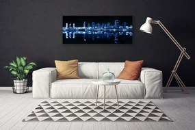 Duży obraz na płótnie Panorama Nowoczesnej Metropolii