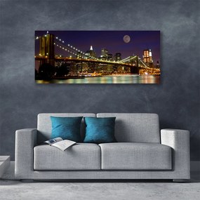 Obraz na płótnie Perspektywa Nowoczesnego Mostu