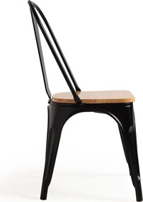 Krzeso z naturalnego drewna Torix