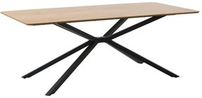 Stół z blatem w dekorze dębu 90x160 cm Cesura – Unique Furniture
