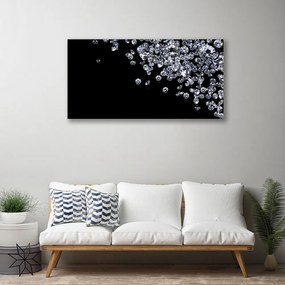 Obraz na płótnie Diamentowy Blask i Elegancja