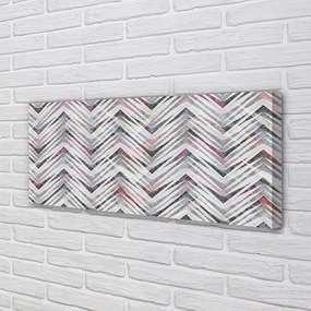 Zdjęcie na płótnie Kolorowy Wzór Jodełki