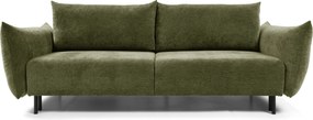 Masseno Sofa UNO z funkcją spania i pojemnikiem na pościel - Zielony - OVER THE HORIZON 38
