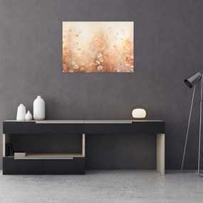 Obraz - Wzór dzikich kwiatów (70x50 cm)