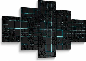 Obraz - Interfejs technologiczny (125x70 cm)