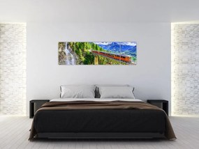 Obraz - Matterhorn, Zermatt, Wallis, Szwajcaria (170x50 cm)