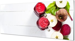 Szklany Panel Zdrowy Koktajl Buraczano-Jabłkowy