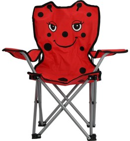 Dziecięce krzesło składane Ladybug, 57x32x60 cm