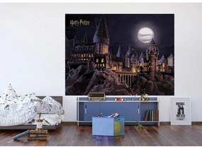 Fototapeta dla dzieci Harry Potter Hogwarts Moon 252 x 182 cm, 4 części