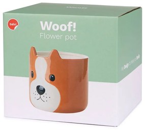 Ceramiczna doniczka ø 13,5 cm Woof – Balvi