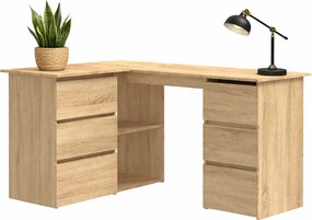 Biurko narożne w kolorze dębu sonoma G3-T88