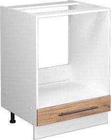 Szafka kuchenna złoty dąb energetyczny 60x51.6x82 fame-line