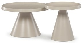 Zestaw stolików konferencyjnych F4112 CSM, beżowy,2 szt.