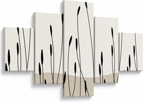Obraz - Łąka graficzna N⁰3 (125x70 cm)