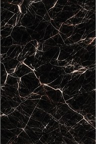 Panel dekoracyjny z efektem marmuru, gres porcelanowy, zestaw 6 szt., 4,3 m2, okładzina ścienna z PCV UV, 120 x 60, czarny marmur