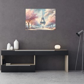 Obraz – Wiosna w Paryżu (70x50 cm)