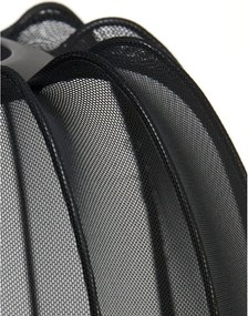 Czarna lampa stojąca (wysokość 132 cm) Plumeria – Light &amp; Living