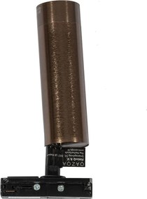 Nowoczesny reflektor brązowy do systemu szynowego jednofazowego 35mm - Iconic Jeana Luxe