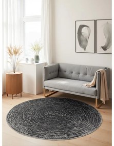 Szary okrągły dywan ø 120 cm Gloria Cavallo – Hanse Home