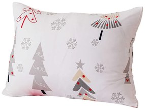 Poszewka dekoracyjna JINGLE 50x70 cm, biała