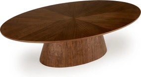 Stół z owalnym blatem Vagner Halmar orzech