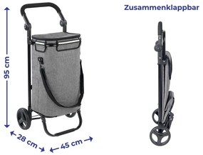 Torba na zakupy na kółkach 38 l – Maximex
