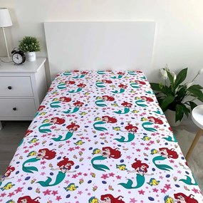 Bawełniane prześcieradło dziecięce z gumką 90x200 cm Ariela "Friends" – Jerry Fabrics