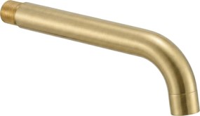 Wylewka do baterii podtynkowej Rea Lungo 20cm Złoto szczotkowane