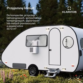 Klarstein Klimatyzator typu split Chillavan Smart 5000 BTU do przyczep kempingowych, biały