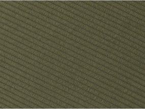 Zielona sztruksowa sofa 242 cm Giorgia – Bobochic Paris