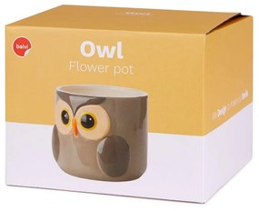 Ceramiczna doniczka ø 13,5 cm Owl – Balvi