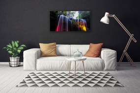 Obraz na płótnie Dziki Wodospad Górski