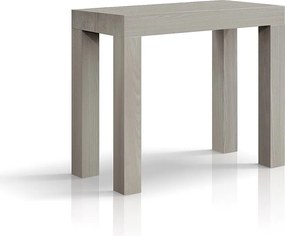 Wysuwana konsola z wiązu z efektem perłowym 90×45 cm - 90×300 - VIAREGGIO