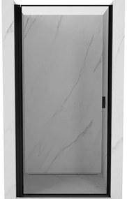 Mexen Mist-B drzwi prysznicowe uchylne lewe 70 cm, czarna ramka, czarne - 8A2-070-000-70-70-L