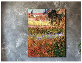 Reprodukcja obrazu Vincenta van Gogha Flower garden – Fedkolor, 30x40 cm