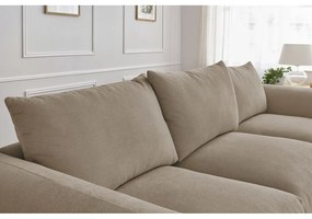 Beżowa sofa 265 cm Ernest – Bobochic Paris