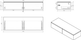 Szafka dolna Spring 1500